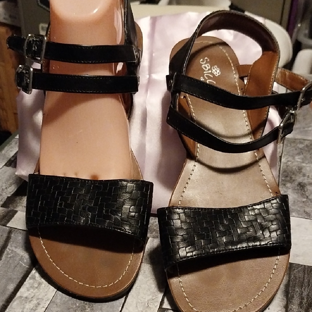 Sbicca Black Sandals